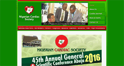 Desktop Screenshot of nigeriancardiacsociety.org
